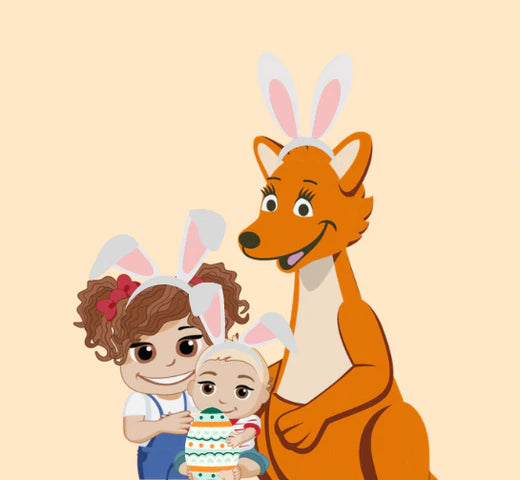 All your Easter FUN can be found in one place with Mizzie the Kangaroo!