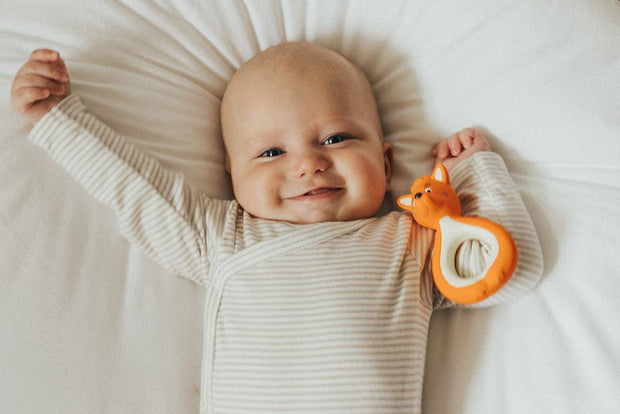 mini Mizzie - 100% Natural Rubber baby Teether